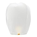 5 Pack Chinese Lanterns ECO Friendly - 100% Biodegradable- Beautiful Lanterns for Birthdays, Souvenirs