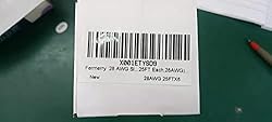 Fermerry 28 AWG Stranded Wire Spool 25ft Each 6