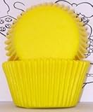 Golda's Kitchen 100 Count Solid Baking Cups, Mini, Yellow