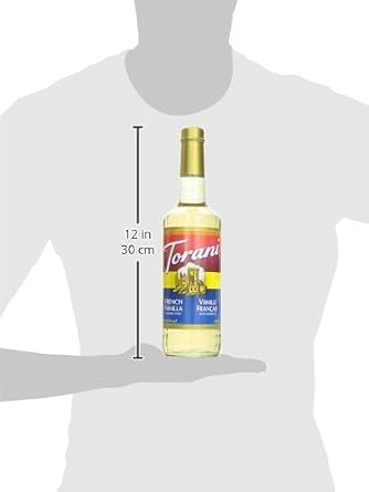 Torani french vanilla syrup 25.74oz btl ea (089036312820)