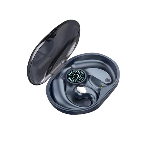 Écouteurs de sport ouverts sans fil Bluetooth avec crochets auriculaires, conduction d'air, conduction osseuse, véritables écouteurs sans fil, avec crochet d'oreille pour la course, la gym, le