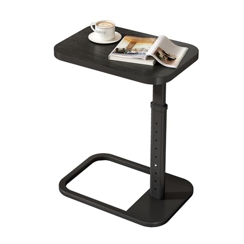 Kitstorack Adjustable Height C-Shaped End Table