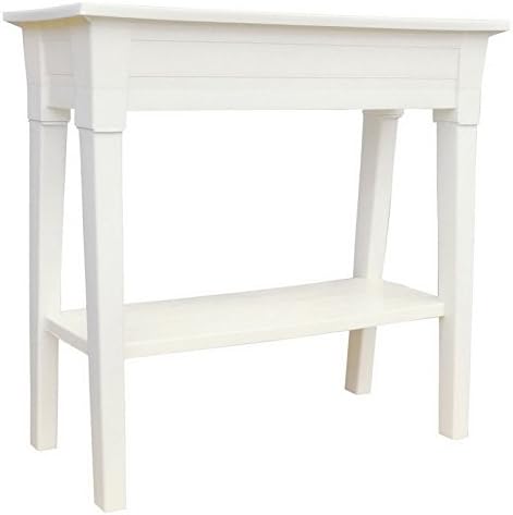 36" White Raised Planter Box Deck Patio Garden Flower Bed 34" Tall