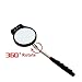Telescoping Inspection Mirror Telescoping Flexible Inspection Mirror 360 Swivel car Inspection Mirror mechanics mirror on a stick Diabetic mirror for feet mirror on a stick