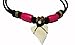 Real Shark Tooth Necklace - Handmade Necklace - Surfer Necklace - Unisex - Pink Color