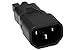SF Cable, Polarized C7 to C14 Power Plug Adapter