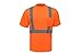 CJ Safety CJHVTS2001 ANSI Class 2 High Vis Short Sleeve Safety Shirt | Moisture Wicking Mesh 2