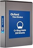 Oxford Ring Binders, 1.5" Round Ring Binders, View
