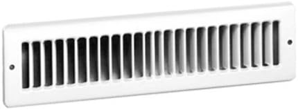 AmeriFlow 427W10X2 Grille Toe Space, White, 10" x 2"