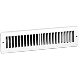 Ameriflow 427w14x2 Grille Toe Space, White, 14