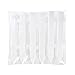 Tinksky White Plastic Picket Fence Miniature Home Garden Christmas Xmas Tree Wedding Party Decoration (25 Pieces)