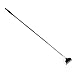Docooler Telescopic Back Scratcher Massager Metal Compact Extendable 5 Section 16.5-50cm, 20-68cm (20-68cm, Black)