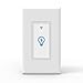 Joso Smart Light Switch, Wi-Fi Remote Timing Control with Smartphone In-Wall Light Switch compatible with Amazon Alexa and Google Assistant,No Hub Required