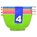 Colorful Mini Ingredient Prep Mixing Bowls, set of 4