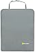 TIKE SMART Luxury Clean-Edge Kick Mat - Seat Back Protector and Seat Cover with Invisible Strap and Stiff Edging (1 Mat)