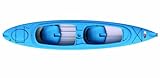 Pelican Alliance 136T Kayak, Cyan Blue/White