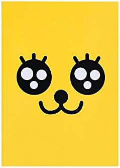 Kakao Friend Glossy Cover Index Note book (Ryan, Apeach, Muzi) (Muzi)