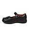 School Rider FB48 Leatherette Daisy Mary Jane Uniform Shoe (Toddler Girl/Little Girl/Big Girl) - Black (Size: