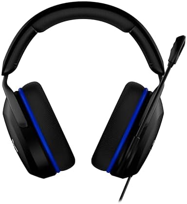Cloud Stinger 2 Core pour PlayStation, Casque Gaming Filaire PS5/PS4, Haut parleurs 40 mm, Micro antibruit avec Mute par pivotement, Commandes Audio sur Casque, Léger, Noir