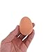 Liberty Imports Bulk Set of 24 Pcs Bouncy Eggs Realistic Fake Rubber Bouncing Balls (Brown)