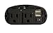 Wagan TrueRated(TM) 400 Watt 5V 2.1 Amp Continuous Power Inverter with USB Charging Ports - EL2003-5