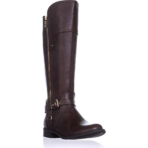 G By Guess Women's Knee High Fashion Boots, Brown, Kuwait Ubuy