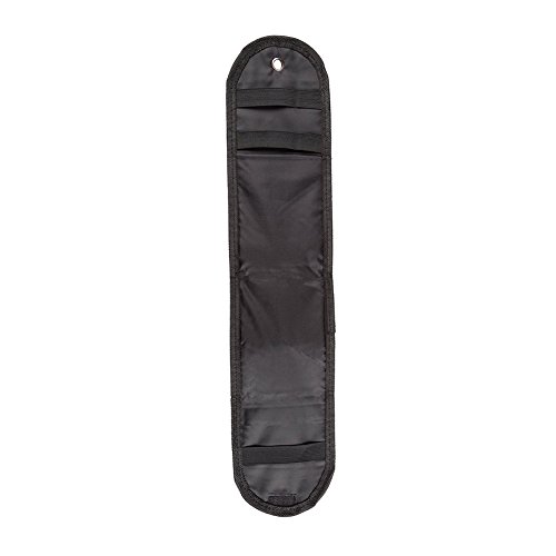 Necktie Roll Case 2 Pieces Black Travel Tie Storage Business Household Tie Holder A407
