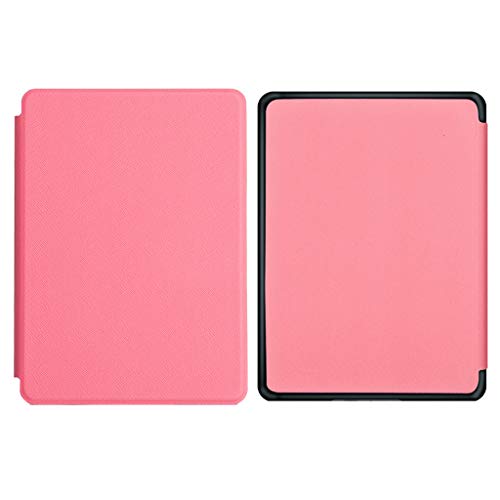 Case for Amazon All-New Kindle (10th Generation, 2019 Release) - Tuscom Premium Lightweight PU Leather Smart Cover Back Shell Protector for Amazon Kindle 10th Gen E-Reader Accessories (Pink) - Thumbnail 4