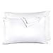 Boomile Queen Size Pillowcases, 100% Brushed Microfiber Ultra Soft Pillow Cases Set, Envelope Closure, Wrinkle Free, Fade, Stain Resistant Allergy Protection Pillow Protector (Set of 2, White)