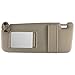 IAMAUTO 35858 New Sun Visor Left Driver Side Tan Beige for 2007 2008 2009 2010 2011 Toyota Camry Without Vanity Light