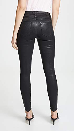PAIGE Women's Verdugo Ultra Skinny Luxe Coating, Black Fog Luxe Coating, 28 - Thumbnail 3