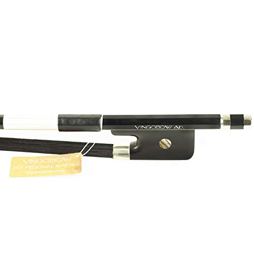 image for VingoBow Natural Black Mongolia Horsehair French Carbon Fiber Double B