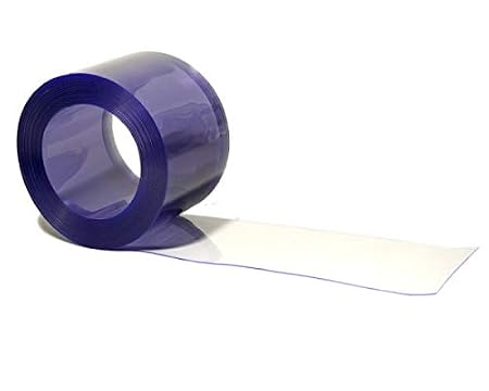 Pvc Streifen Meterware Als Zuschnitt 300 X 3mm Blau Transparent
