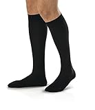 JOBST for Men Knee 8-15 Closed Toe, Black Md