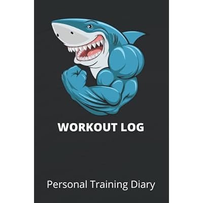 Buy GYM SHARK Workout Log Book: 6”x9 