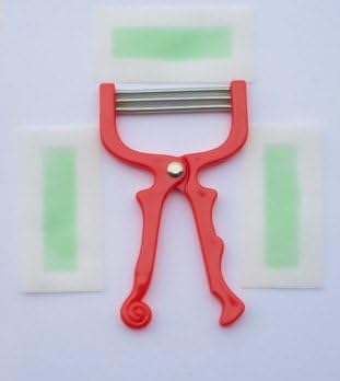 Imported Coil Spring Hair Removal Device with 3 Ready to Use Waxing Strips