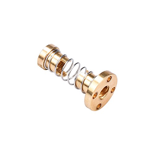 KINGPRINT T8 Anti Backlash Spring Nut Elimination Gap Nut for 8mm Acme Threaded Rod Lead Screws 3D Printer Parts