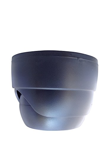 UniquExceptional UDC8-black, Indoor Dummy, Fake Dome Security Cameras with 30 Illuminating Nightime LEDs