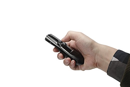 Wireless Presenter, BYEASY RF 2.4GHz Wireless Presenter Remote Presentation USB Control PowerPoint PPT Clicker with Two AAA Battery Included - Black - Thumbnail 5