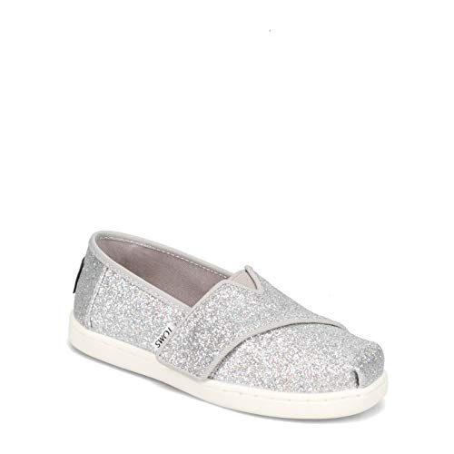 TOMS TINY ALPARGATA Espadrille Kunststoff Mädchen,SILBERFARBEN,23.5EU