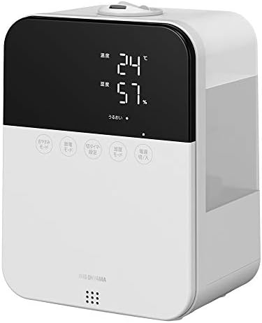 アイリスオーヤマ 加湿器 ハイブリッド式加湿器 最大加湿量350ml H リモコン付 ホワイト Hdk 35 W