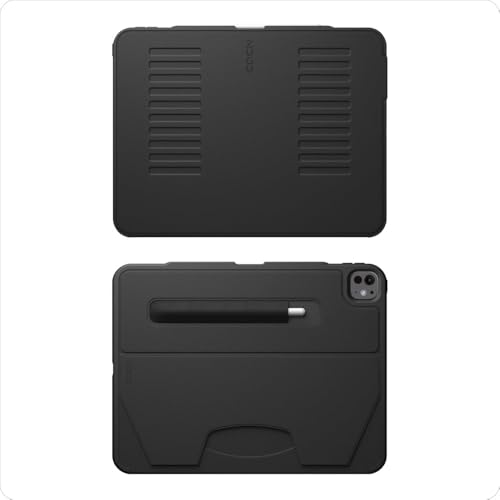 ZUGU CASE iPad Pro 13" Case, Ultra Slim Protective Case/Cover Designed for iPad Pro 13 (M4/M5) 2024/2025 Gen 7/8, Wireless Pencil Charging, Multiple Viewing Angles (Sleep/Wake Cover) - Sand