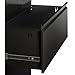 Alera ALE Four-Drawer Lateral File Cabinet, 42w x 19-1/4d x 53-1/4h, Black