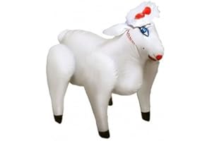 Pipedream Lovin Lamb Inflatable Animal Sheep - White - Birthday Party Decoration