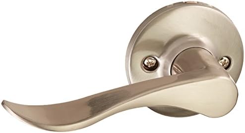 Design House 727925 Stratford Right-Hand Dummy Door Lever Satin Nickel