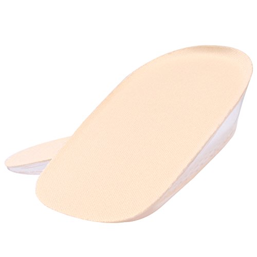 Corrective heel inserts - 1 Inch Gel Height Increase Insoles, Medical Heel Cushion Cups For Men - //medicalbooks.filipinodoctors.org