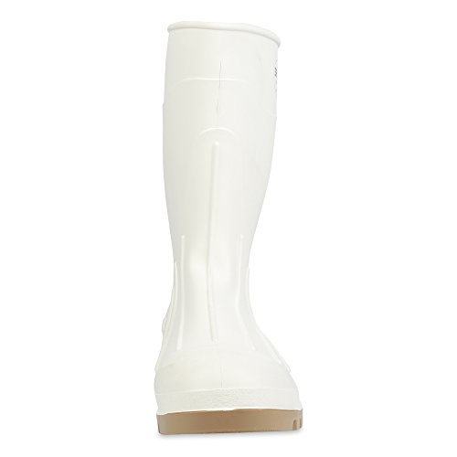 Servus 12" PVC Polyblend Soft Toe Shrimp Boots, White (74928)
