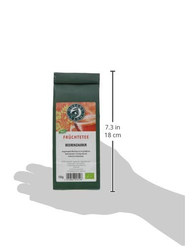 Queensland Früchtetee Beerenzauber lose, 7er Pack (7 x 100 g) - Bio – Bild 4