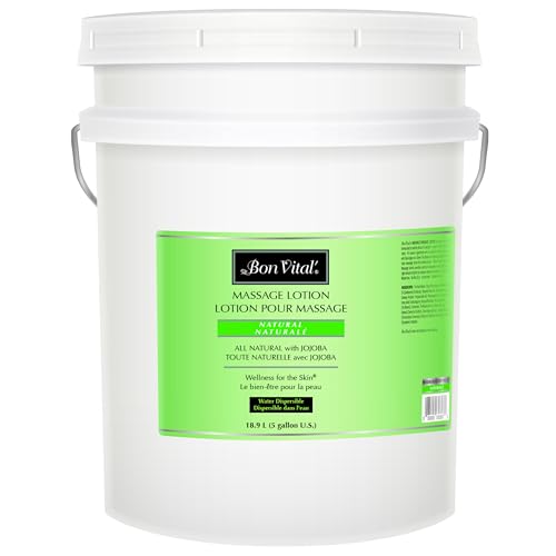 Bon Vital', Naturale Massage Lotion,5 Gallon, All Natural Massage Lotion for Ma…