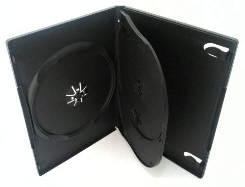 Black DVD triple Case 3Way (50)